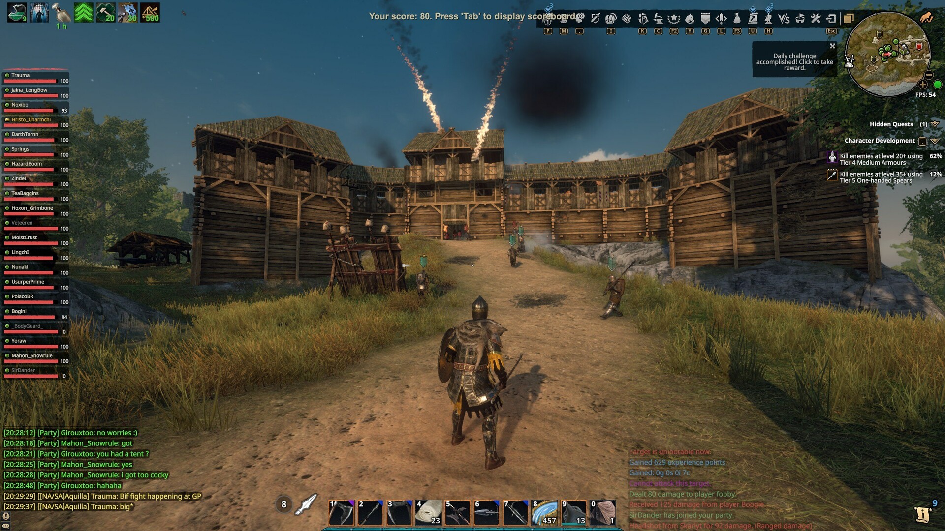 Settlements and stations